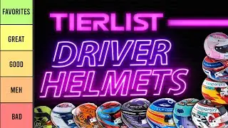 2021 Formula 1 Driver Helmets Tier List