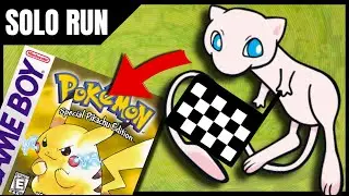 MEW RACE: Pokemon Yellow Solo Run Commentary