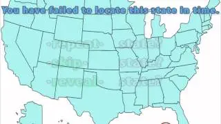 Interactive United States Map Quiz - Where is West Virginia?