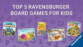 Best 5 BOARD GAMES for Kids Ages 3-6!