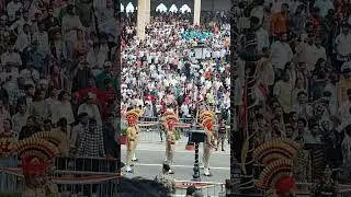 Wagah Border Evening Show | #republicday #independenceday #chandigarh #border #indianarmy #soldiers 