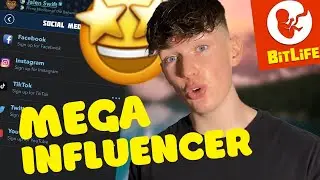 BITLIFE BECOMING AN INFLUENCER / HOW TO BECOME FAMOUS IN BITLIFE