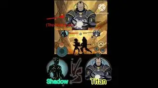 Shadow vs Titan Final boss Of Shadow fight 2 #reach #sf2 #10k #13million #shadowvstitan #shorts