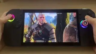 ROG Ally X - Witcher 3 GOTY - 1080P Medium Setting - Performance Tested