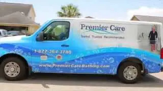 Installation of a Premier Care in Bathing Walk-in Bath - Premier Care in Bathing