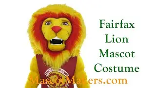 Lion Mascot for Fairfax School