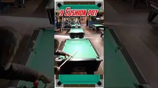 worlds first 9 rail snooker escape? #9railpot #9bankpot #teabreaktrickshot #trickshot #cuesports
