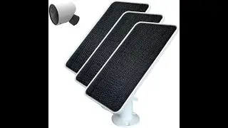 JJMASEE Solar for SimpliSafe Cam (3-PK) Review - Pros & Cons - JJMASEE solar panel
