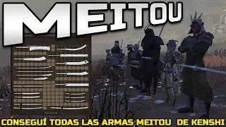 Conseguí TODAS las armas MEITOU en KENSHI (La historia completa)