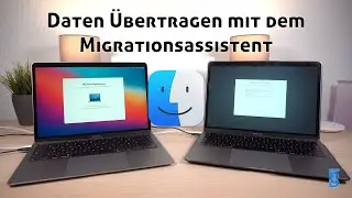 Daten vom alten Mac auf neuen M1 Mac &uuml;bertragen! Apple Migrationsassistent
