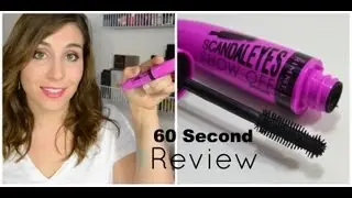 Обзор за 60 секунд: тушь для ресниц Rimmel Scandaleyes Show Off [СКИДКА В ИЮНЕ] | Bailey B.