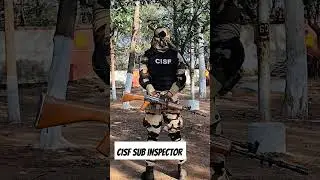 CISF sub inspector.#viralvideo #armypolice #motivation #cisf