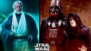 Why Obi-Wan and Yoda FEARED Confronting Sidious and Vader After Becoming Force Ghosts! (Legends)
