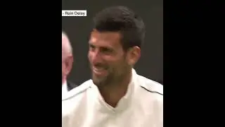 Novak Djokovic Overcomes Centre Court Drama With A Towel