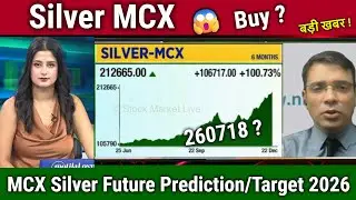 Silver MCX news today,Analysis/prediction tomorrow,mcx silver latest news,target 2026/चांदी का भाव