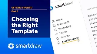 Choosing the Right Template - Getting Started with SmartDraw Part 1