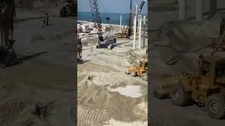 Piling Work Site Activities.#shortvideo #shorts #piling #construction