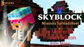 😮Java Hypixal Skyblock in Minecraft pocket edition 😮 Join Now Hypixal #minecrafthypixel #minecraft