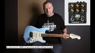 tc electronic JIMS 45  preamp, a kisdobozos PLEXI
