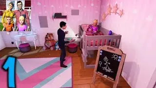 Virtual Daddy - Real Happy Family Life Dream Game all Level (1-10) Android Gameplay Part 1