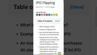 Understanding IPO Flipping #ipo #stockmarket #publicoffering