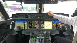 Tour of a Gulfstream G650 at MKG, (KMKG).