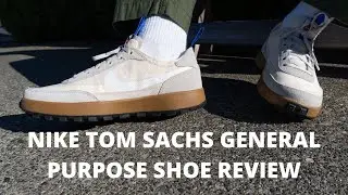 NikeCraft X Tom Sachs General Purpose Shoe Review | ON FEET LOOK | BORING SHOE?