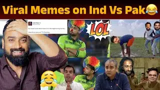 🚨 Viral funny memes on India vs Pakistan Champions Trophy match 🤣