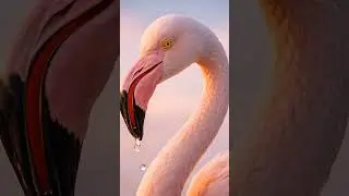 Фламинго &ndash; розовый, гордый и идеально сбалансированный 🦩