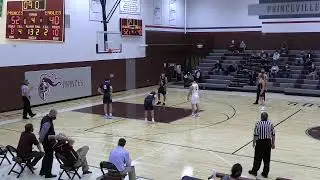 PHS Varsity Boys' Basketball vs  Mercer County - March 1st, 2021.