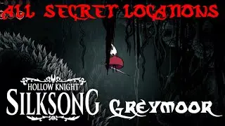 Hollow Knight Silksong All Hidden Area Secret Passage Shortcuts In Greymoor - GogetaSuperx
