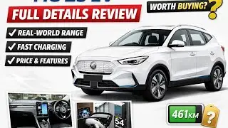 MG ZS EV Full Review 🔋 Range, Charging, Features & Price | Worth Buying?👍👍