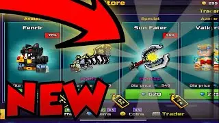 New Traders Van Sun Eater Weapons Pixel Gun 3D