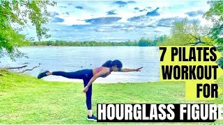Pilates workout for Hourglass figure| 7 body toning exercises
