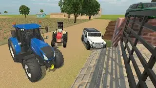 🔴 LIVE | Tractor Pulling King 🚜👑 | IVS 3DLIVE Tractor Mud Rescue 🚜 | Indian Vehicle Simulator 3D