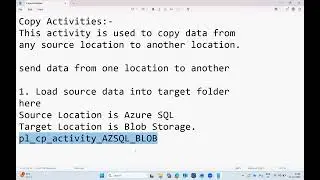 Azure Data Factory Copy Activity Explained | Full Tutorial with Example