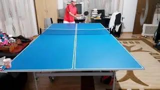 Ping pong trick shots