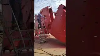 Dredge Clamshell Bucket Repair Job