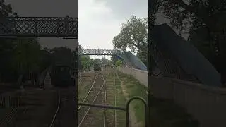 How train change track #train #travel #track #yard  #locomotive #trainride #railway