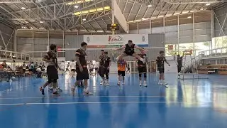 COPA ASVOR 5TA FECHA 1ER PARTIdO ALBa vs YEuMen (1er, 2do y 3cer SET)