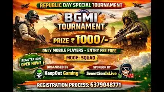 [Tamil] BGMI Semifinals 1K Price Room Match Republic Day Special #bgmi #tamil #india#bgis#live#short