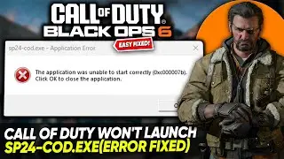 🔧 Fix COD Black Ops 6 Error 0xc000007b | Game Not Launching or Crashing on PC (100% Working)