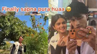 Finally jo chahiye tha wo mil gya 🫶😍||Aaj bhai ne kri vloging#explore#vlog#trendingvideo#foryoupage 