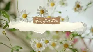 Affirmations - positive mind & Soul 🕊️🤍Repeat This Before Sleep | Manifest Abundance Fast