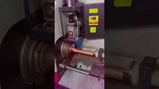 [SteviS Laser] Automatic copper round pipe laser cut off machine in air condition accessory factory