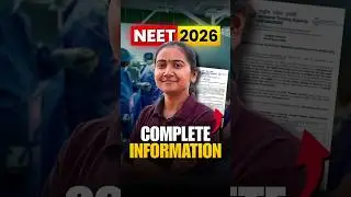 NEET 2026 Complete Information