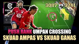Adu Umpan Crossing di Push Rank eFootball 2026 Gameplay PS4