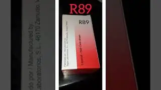 R89 hair care drops ||  homoeo remedy #shorts