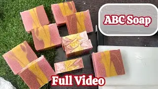 Apple Beetroot Carrot Soap #abcsoaps #soaptutorial #diy #soapmaking