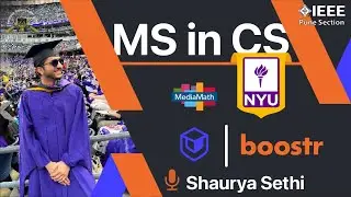 Masters in Computer Science from NYU! 🗽 | Shaurya Sethi